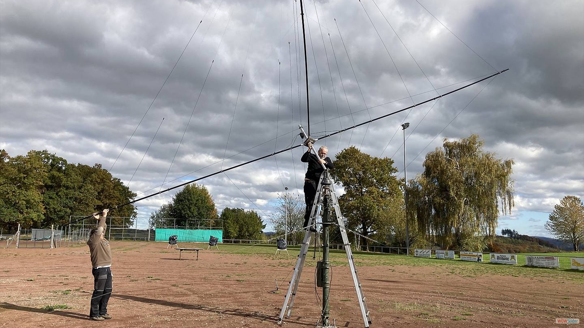 aufbau des spiderbeam