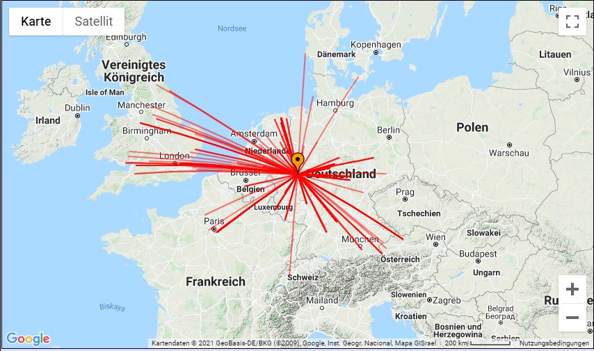 beaconspot.ik map