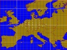 2m Karte mit QSO pro Land